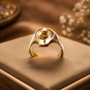 Handmade Copper Shivling Ring (शिवलिंग रिंग कॉपर)