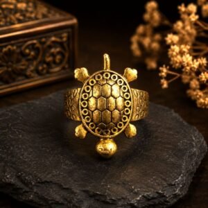 golden-germansilver-meru-ring-jyotishshop