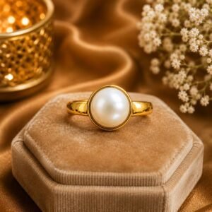 pearl-moti-srone-brass-ring-jyotishshop