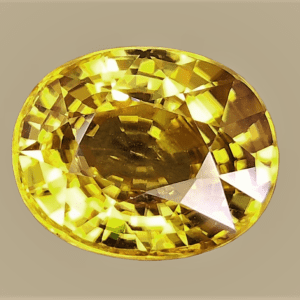 Yellow American Diamond Zircon(जिरकॉन)- 7.55 Carat