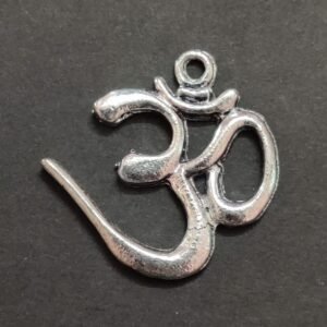 German Silver Om Pendant | Size 30x30 mm