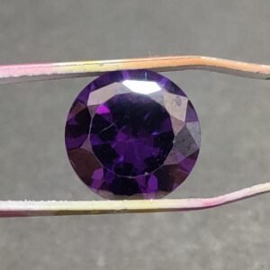 Diamond Cut Dark Purple AD | Weight 6.50 carat