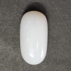 Synthetic White Coral Munga Stone | Weight 9.0,10.50 carat