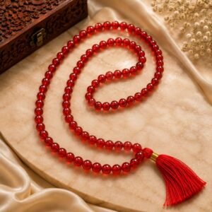 red-hakik-stone-mala-jyotishshop