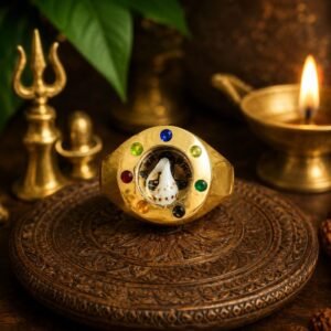 ashtadhatu-shivling-ring-gemstone-shankh-jyotishshop