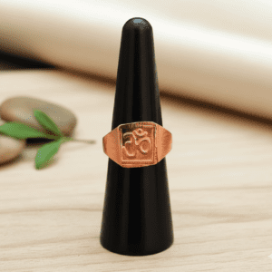 Copper Om Ring | ॐ रिंग कॉपर