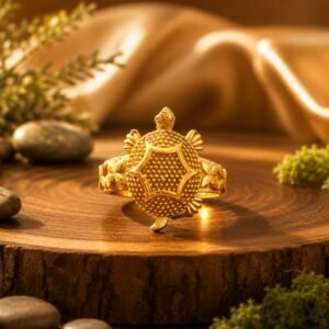 Designer Meru Ring Brass(मेरु रिंग), Size- 21