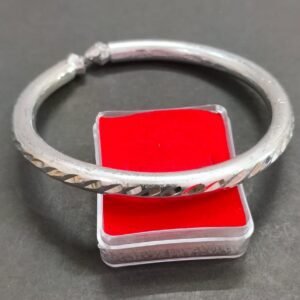 High Quality Alloy Kada (ऐलुमिनियम कड़ा) | Weight- 17 g, Size-6.5 cm Diameter Adjustable