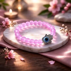 rose-quartz-healing-bracelet-jyotishshop
