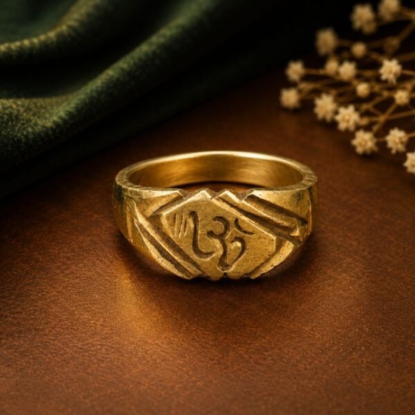 designer-om-copper-ring-jyotishshop